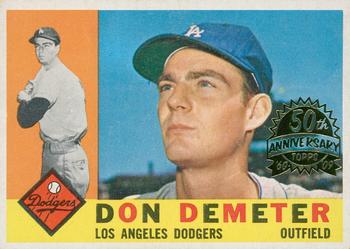 2009 Topps Heritage - 50th Anniversary Buybacks #234 Don Demeter Front