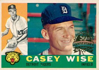 2009 Topps Heritage - 50th Anniversary Buybacks #342 Casey Wise Front