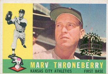 2009 Topps Heritage - 50th Anniversary Buybacks #436 Marv Throneberry Front