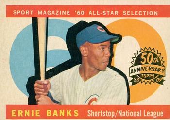 2009 Topps Heritage - 50th Anniversary Buybacks #560 Ernie Banks Front