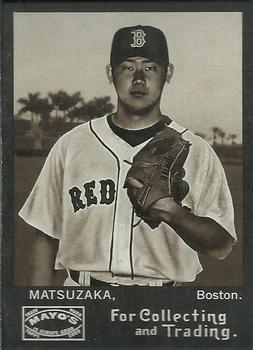 2009 Topps Heritage - Mayo (Walmart) #WME-DM Daisuke Matsuzaka Front