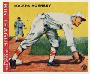 1976 TCMA Goudey Reprints #119 Rogers Hornsby Front