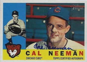 2009 Topps Heritage - Real One Autographs #ROA-CN Cal Neeman Front