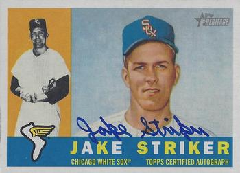 2009 Topps Heritage - Real One Autographs #ROA-JSS Jake Striker Front