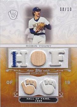 2009 Topps Sterling - Career Chronicles Relics Five 10 #5CCR-68 Robin Yount Front