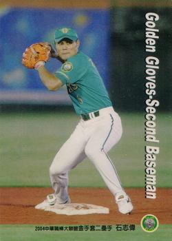 2004 CPBL Golden Gloves #NNO Chih-Wei Shih Front