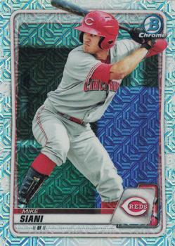 2020 Bowman Chrome - Prospects Mojo Refractor #BCP-178 Mike Siani Front