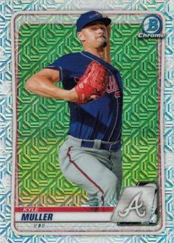 2020 Bowman Chrome - Prospects Mojo Refractor #BCP-191 Kyle Muller Front