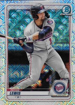 2020 Bowman Chrome - Prospects Mojo Refractor #BCP-195 Royce Lewis Front