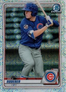 2020 Bowman Chrome - Prospects Mojo Refractor #BCP-206 Cole Roederer Front
