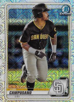 2020 Bowman Chrome - Prospects Mojo Refractor #BCP-218 Luis Campusano Front