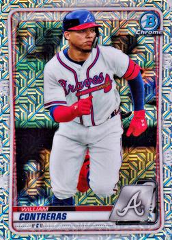 2020 Bowman Chrome - Prospects Mojo Refractor #BCP-233 William Contreras Front