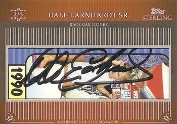 2009 Topps Sterling - Cut Signatures #MPS-211 Dale Earnhardt Sr. Front