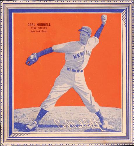 1936 Wheaties Series 3 #NNO Carl Hubbell Front