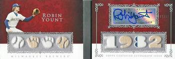 2009 Topps Sterling - Season Relic Autographs #SSA-11 Robin Yount Front