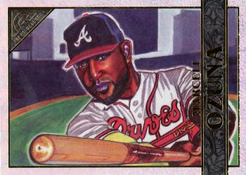 2020 Topps Gallery - Rainbow Foil #7 Marcell Ozuna Front