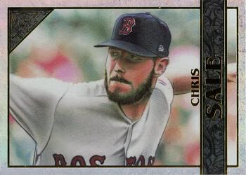 2020 Topps Gallery - Rainbow Foil #58 Chris Sale Front