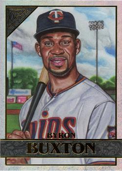 2020 Topps Gallery - Rainbow Foil #87 Byron Buxton Front