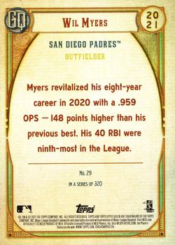 2021 Topps Gypsy Queen #29 Wil Myers Back