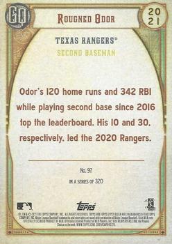 2021 Topps Gypsy Queen #97 Rougned Odor Back