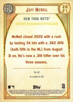 2021 Topps Gypsy Queen #162 Jeff McNeil Back