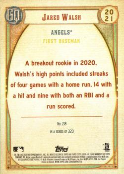 2021 Topps Gypsy Queen #218 Jared Walsh Back