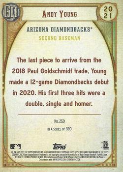 2021 Topps Gypsy Queen #259 Andy Young Back