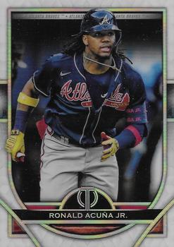 2021 Topps Tribute #49 Ronald Acuña Jr. Front