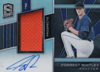 2020 Panini Chronicles - Spectra Prospect Jersey Autographs #SPJA-FW Forrest Whitley Front