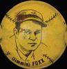 1938 Baseball Tabs Pins #NNO Jimmie Foxx Front