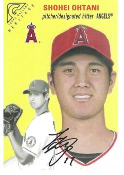 2020 Topps Gallery - Heritage #HT-2 Shohei Ohtani Front