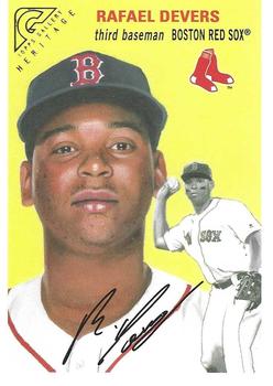 2020 Topps Gallery - Heritage #HT-6 Rafael Devers Front