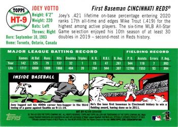 2020 Topps Gallery - Heritage #HT-9 Joey Votto Back