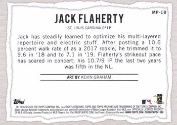 2020 Topps Gallery - Modern Artists #MP-18 Jack Flaherty Back