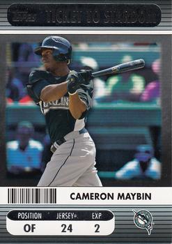 2009 Topps Ticket to Stardom - Ticket To Stardom #TTS-4 Cameron Maybin Front
