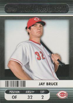 2009 Topps Ticket to Stardom - Ticket To Stardom #TTS-6 Jay Bruce Front