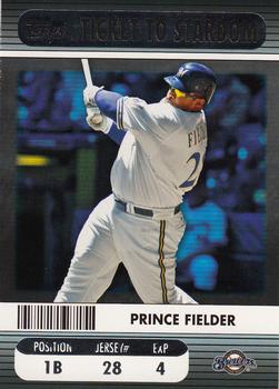 2009 Topps Ticket to Stardom - Ticket To Stardom #TTS-7 Prince Fielder Front