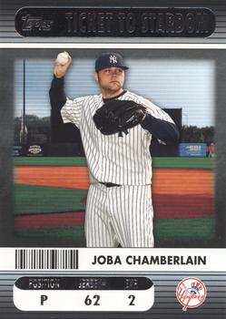 2009 Topps Ticket to Stardom - Ticket To Stardom #TTS-8 Joba Chamberlain Front