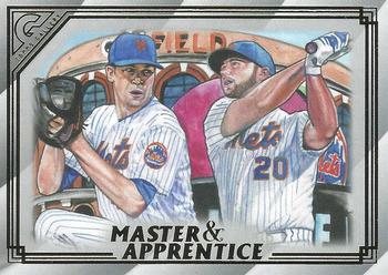 2020 Topps Gallery - Master & Apprentice #MA-5 Jacob DeGrom / Pete Alonso Front