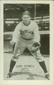 1922 W503 Strip/Caramel Cards #61 Luke Sewell Front