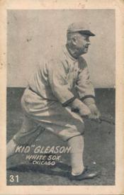 1922 W503 Strip/Caramel Cards #31 Kid Gleason Front