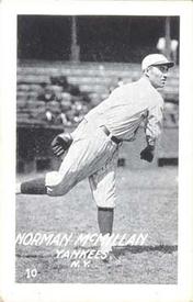 1922 W503 Strip/Caramel Cards #10 Norm McMillan Front