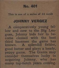 1933 Eclipse Import R337 #401 Johnny Vergez Back