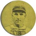 1933 Gum Inc Double Header Pins (PX3) #NNO Lefty Brandt Front