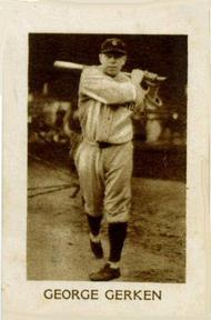 1928 Star Player Candy #NNO George Gerken Front