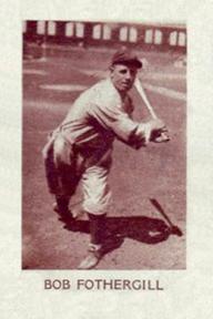 1928 Star Player Candy #NNO Bob Fothergill Front
