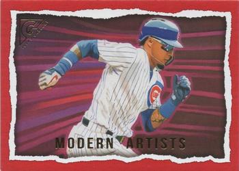 2020 Topps Gallery - Modern Artists Red #MP-22 Javier Baez Front