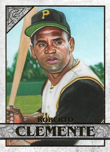 2020 Topps Gallery - Oversized Box Toppers #OBT-RC Roberto Clemente Front