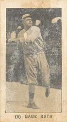 1928 Sweetman (F50) #6 Babe Ruth Front
