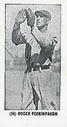 1928 Sweetman (F50) #56 Roger Peckinpaugh Front